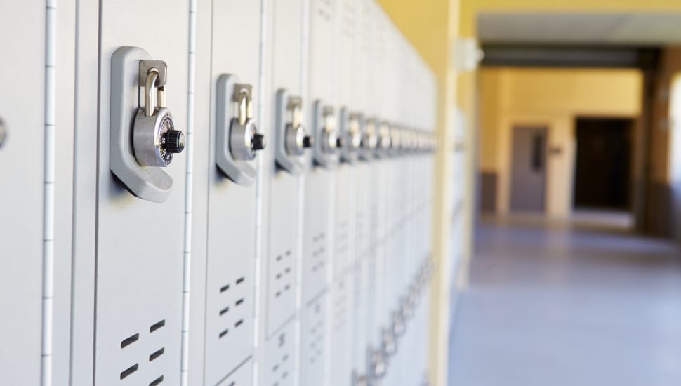 school lockers