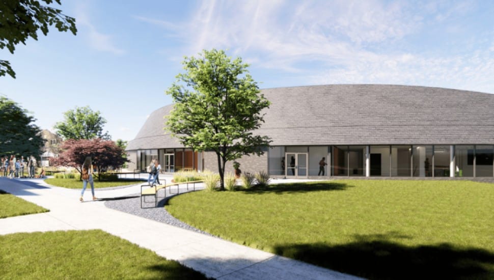 westtown school Center for the Living Arts rendering