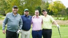 Golfers at the BHCU Kids Foundation Golf Classic at Radnor Valley Country Club