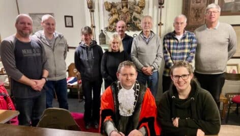 Mayor and town council of Bradninch.