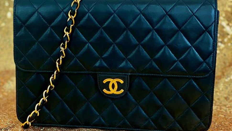 This vintage Chanel handbag, valued at $6,800, is being raffled off at the Home of the Sparrow Power of the Purse fashion show fundraiser.