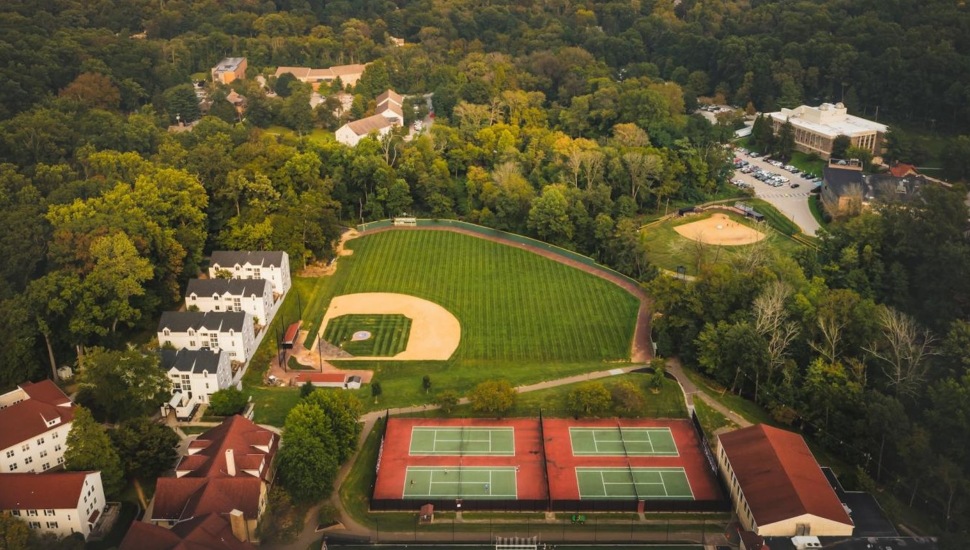 Eastern University baseball field