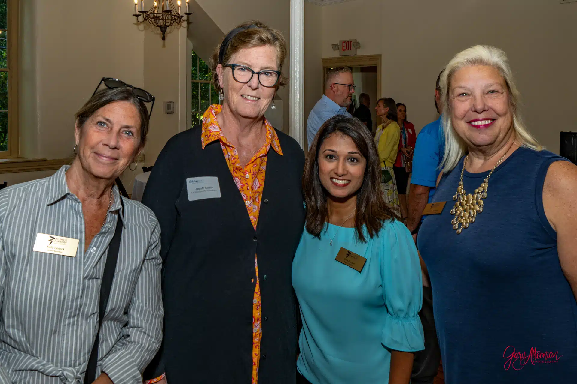 Home of the Sparrow CEO Michelle Venema (right) with members of the Exton Region Chamber Community Partnership Council.