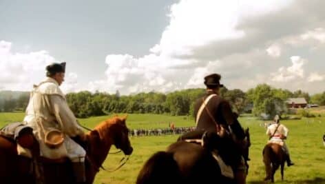 Battle of Brandywine reenactment.