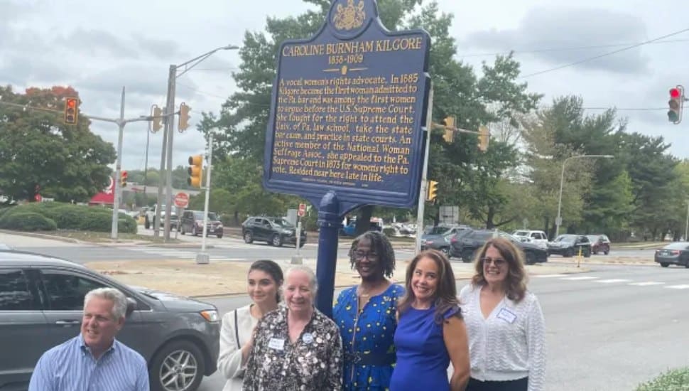 New Historical Marker in Springfield Honors First Woman to Practice Law in Pennsylvania