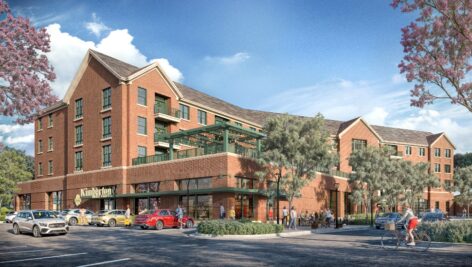 A rendering of the upcoming Kimberton Whole Foods at Eagleview.