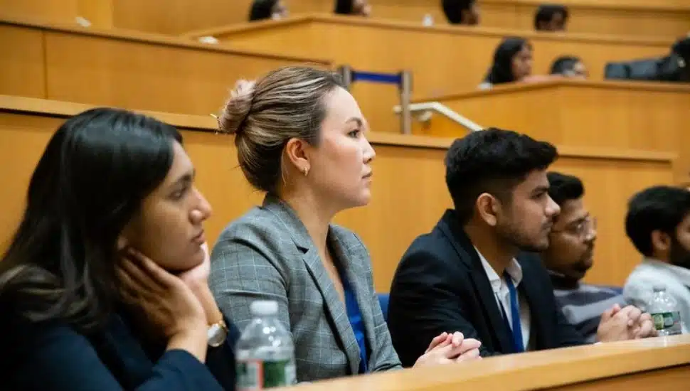 Students gathered/listening at the Global Careers Institute on Sept. 27 and 28, co-hosted by Penn State Global and Penn State Great Valley.