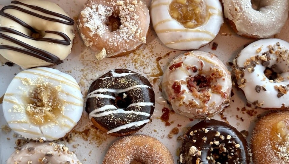donuts in a row