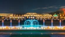 main fountains at longwood