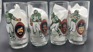 McDonalds football eagles glasses