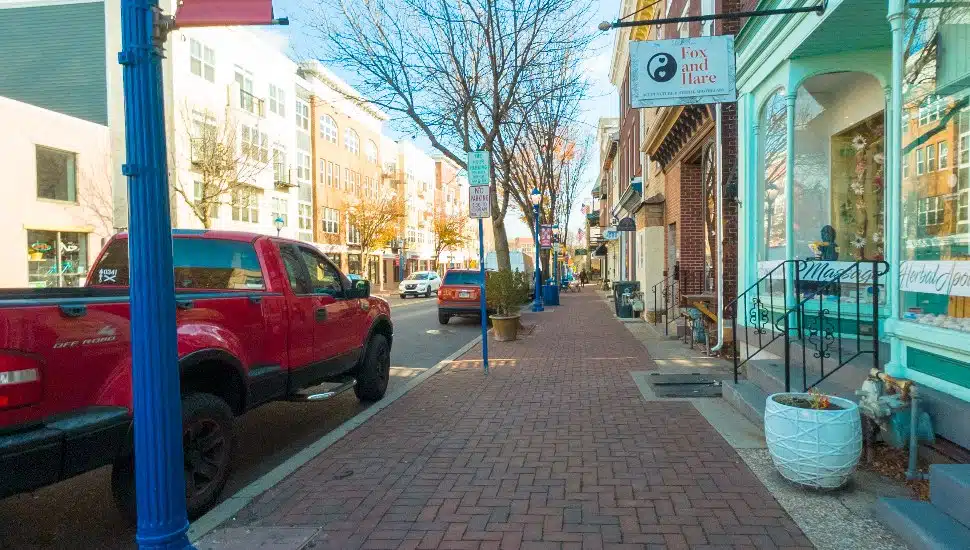 Bridge Street in Phoenixville.