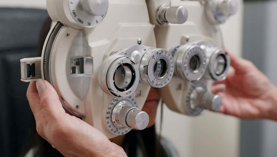 child eye exam