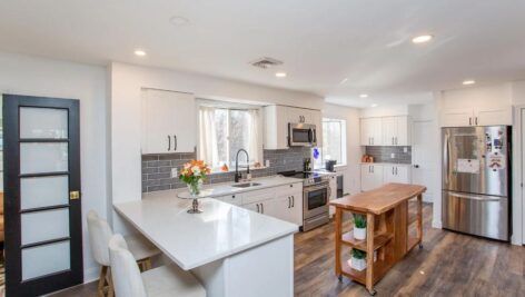 Kitchen of New Britain home.