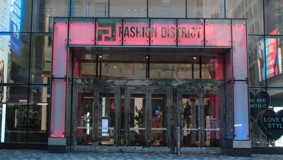 Fashion District in Philly.