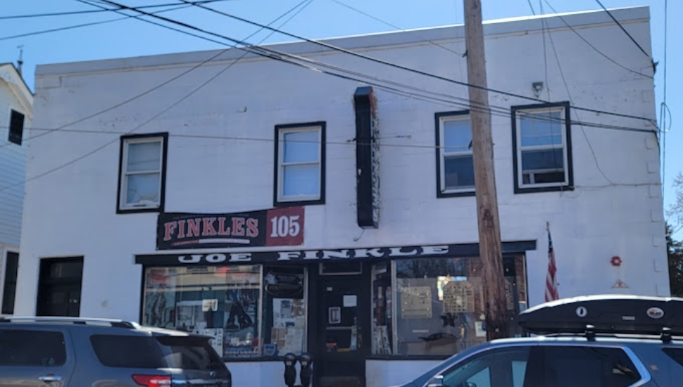 Finkles shop outside.