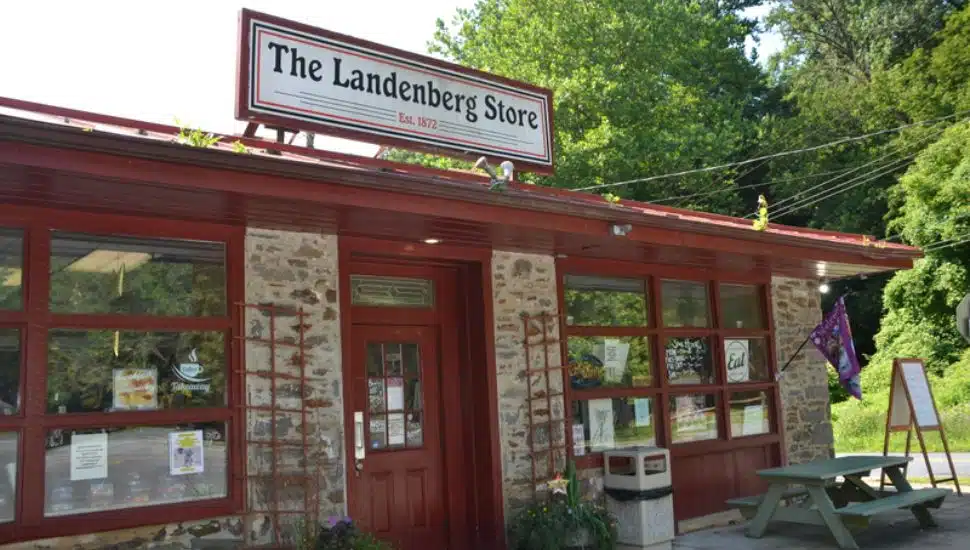 Outside of Landenberg Store.