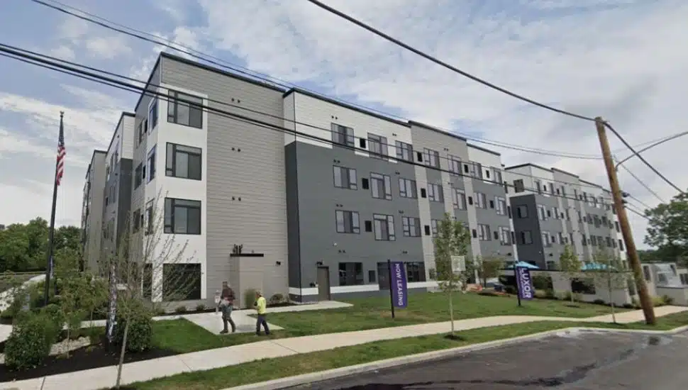 Phoenixville apartment building.