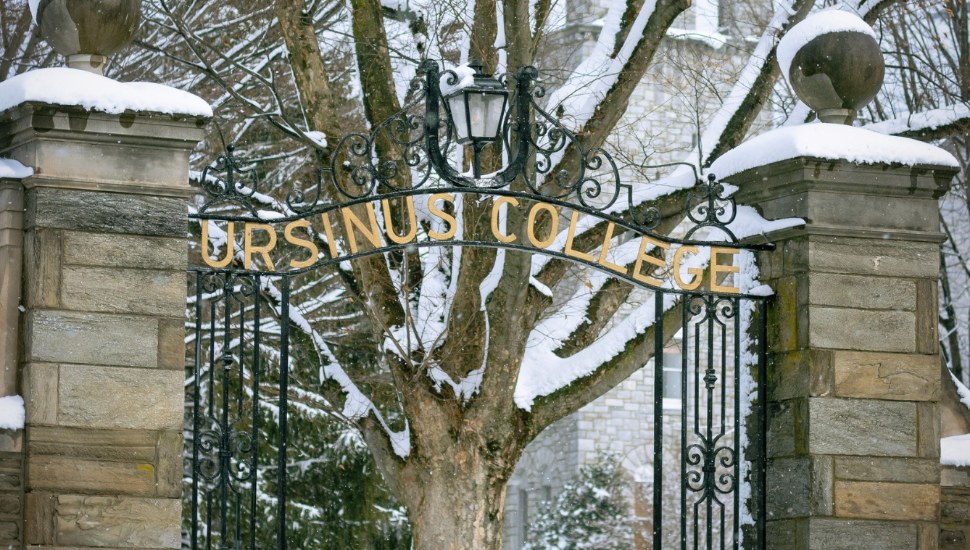 Ursinus campus in Winter.