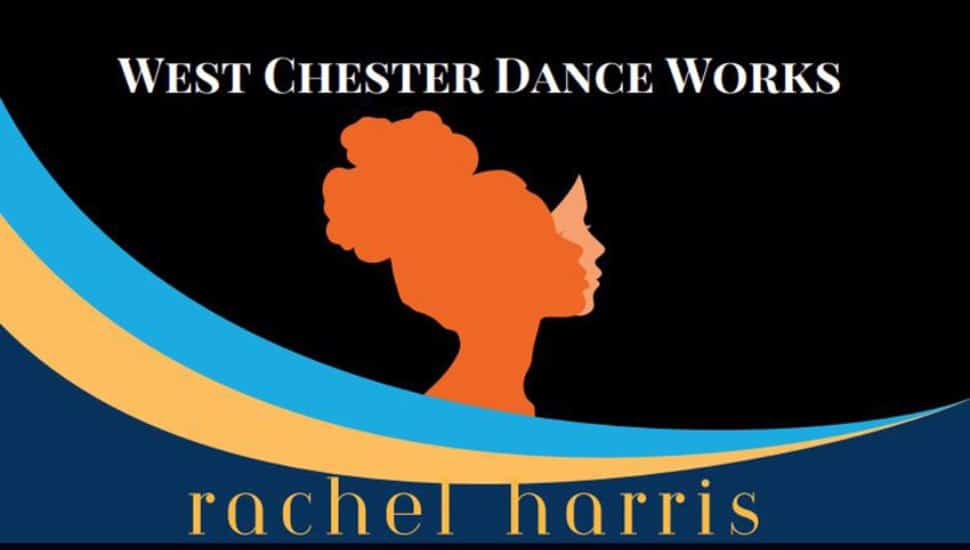 A promotional graphic for Rachel Harris: One Woman Over the Line.