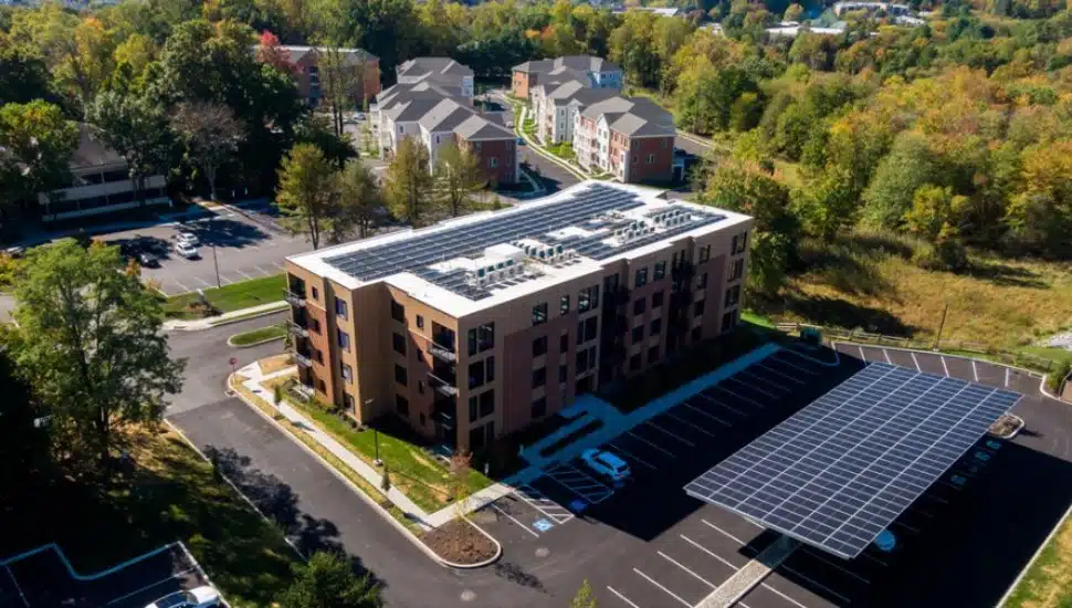 Eagleview building rendering.