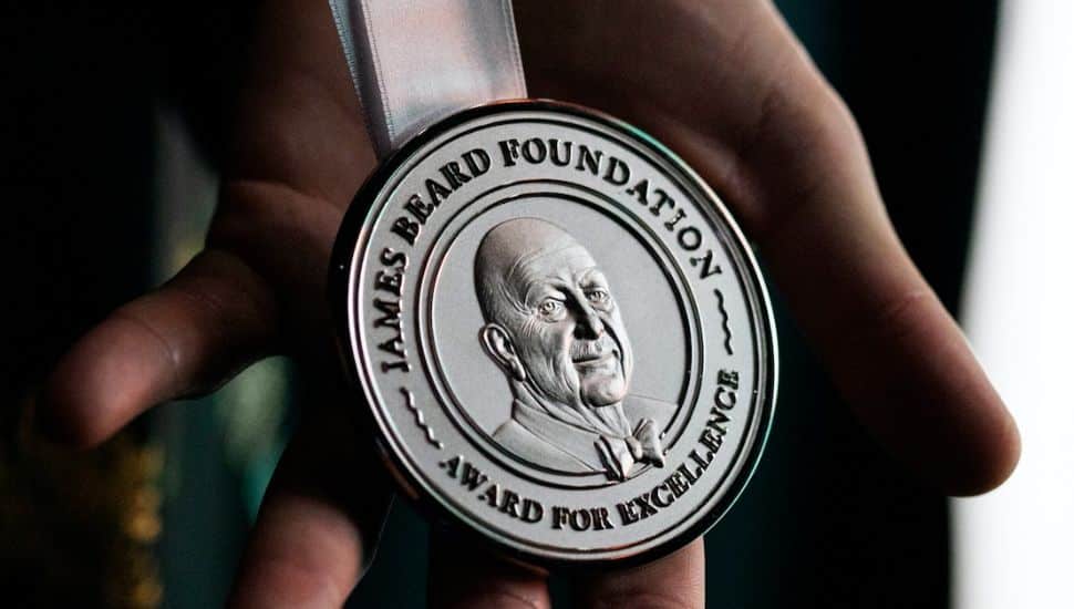 Silver James Beard Award.