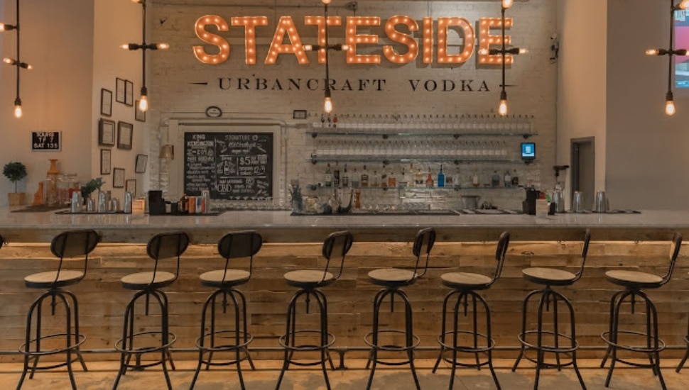 Stateside Vodka bar.