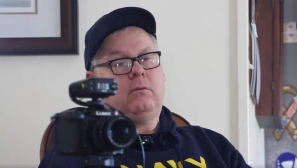 Jimmy Kirlin filming.