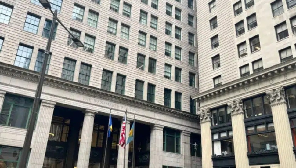 Wanamaker building.