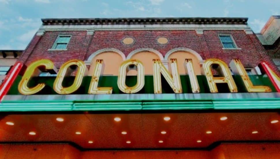 Colonial Theatre front.