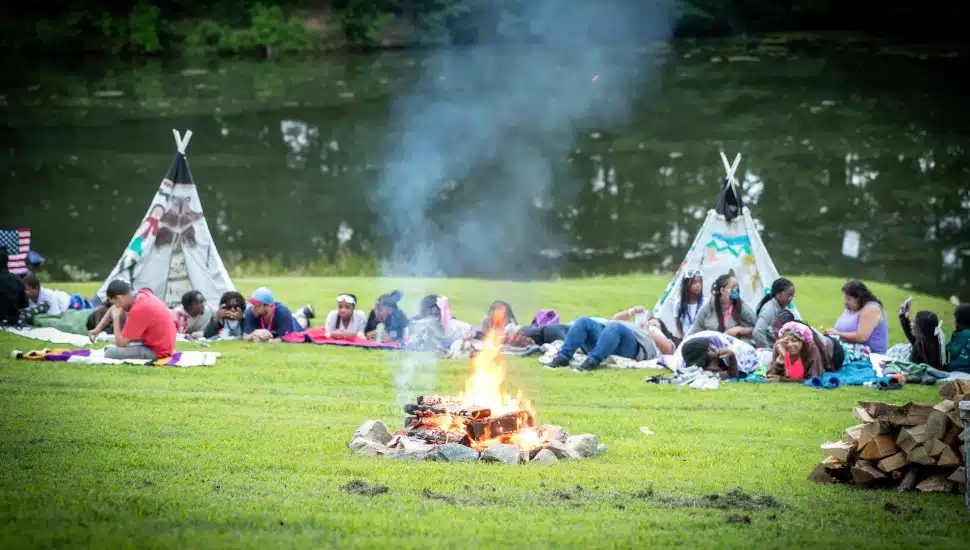 Kids at Camp Dreamcatcher.