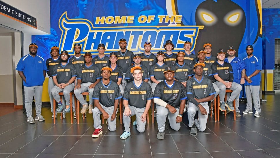 The DCCC Phantoms men’s baseball team.