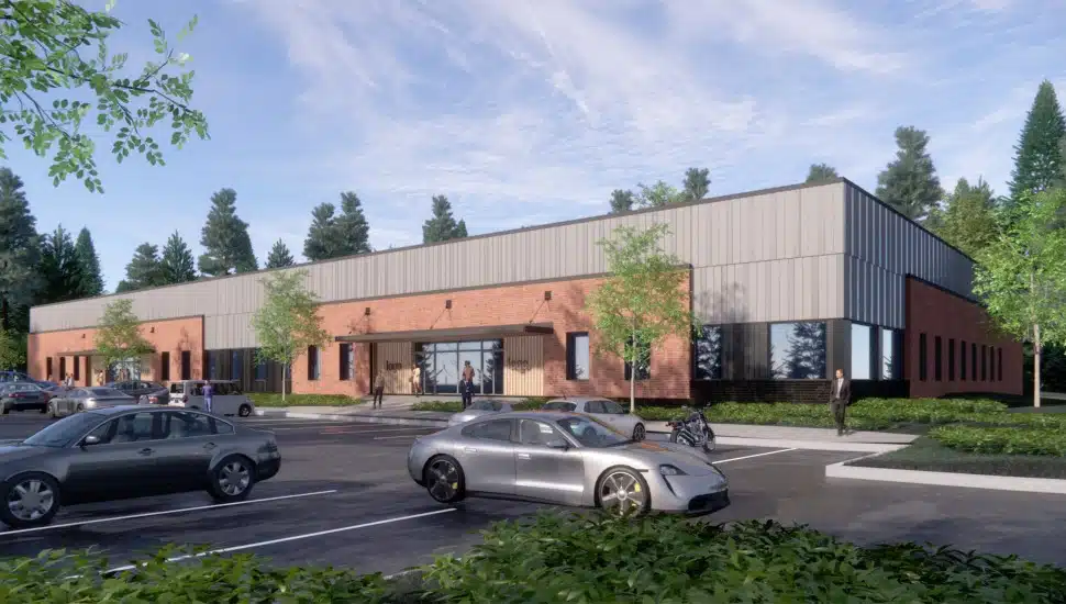 Haywood Business Park rendering of Kimberton Whole Foods in Exton.