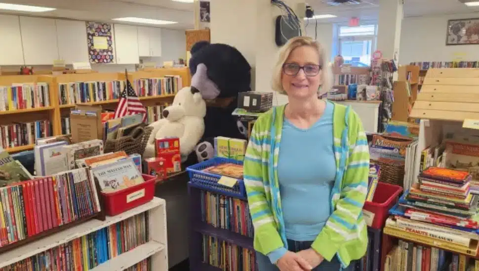 More Than Books manager Ann Marie Moore.