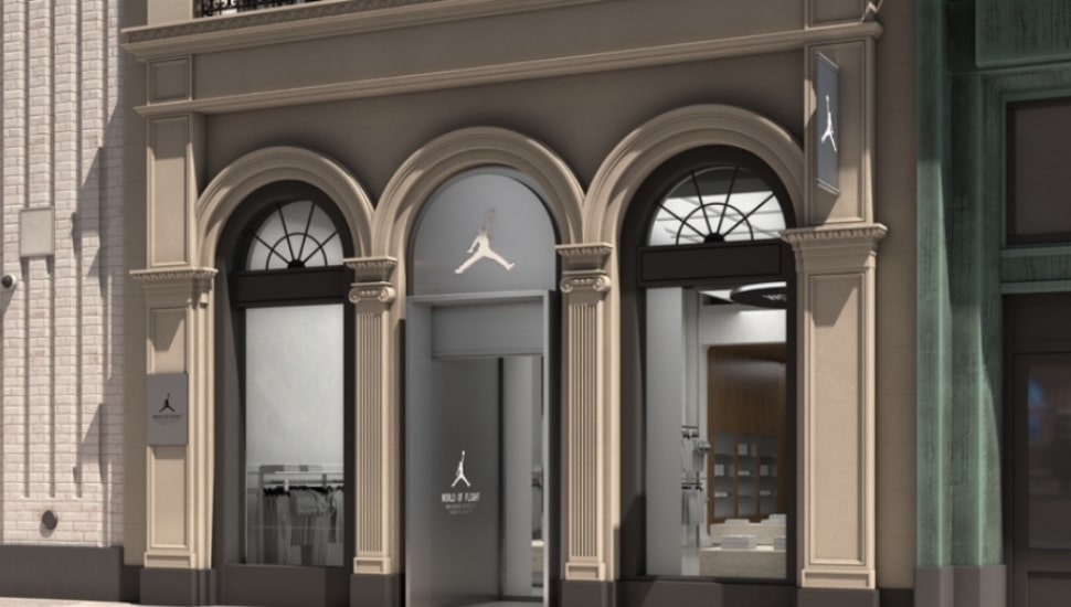 Jordan Brand World of Flight store.