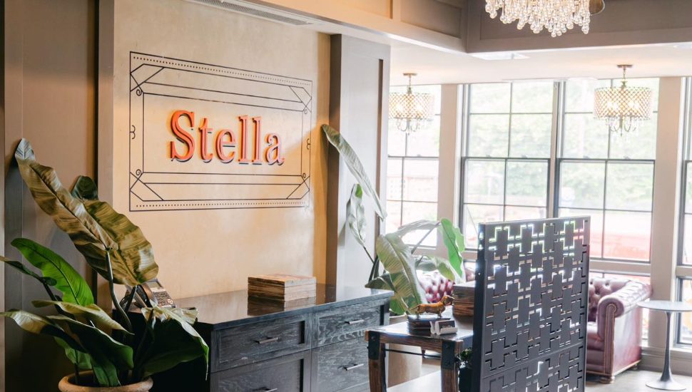 Inside Stella of New Hope.