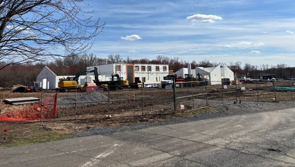 Bright Path Center site under construction.