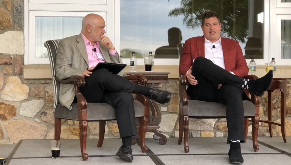 Glen Macnow interviews Bret Celek at the Philadelphia County Club