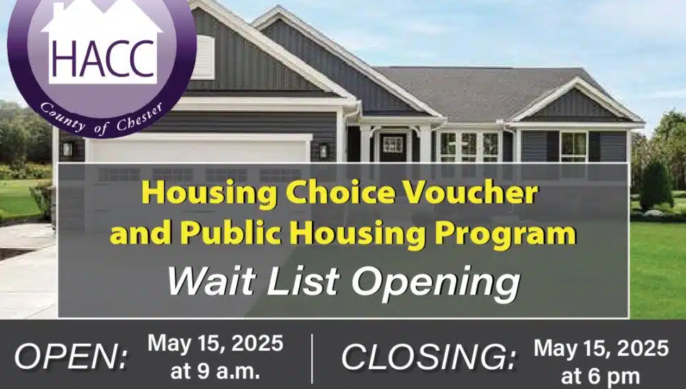 Housing Authority programs flyer.