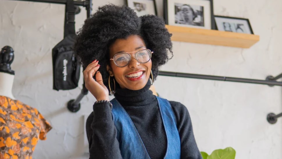 Blk Ivy Thrift founder Dr. Kimberly McGlonn.