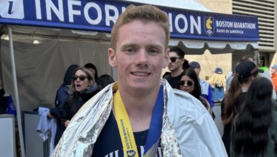 Matthew Nawn after the race.