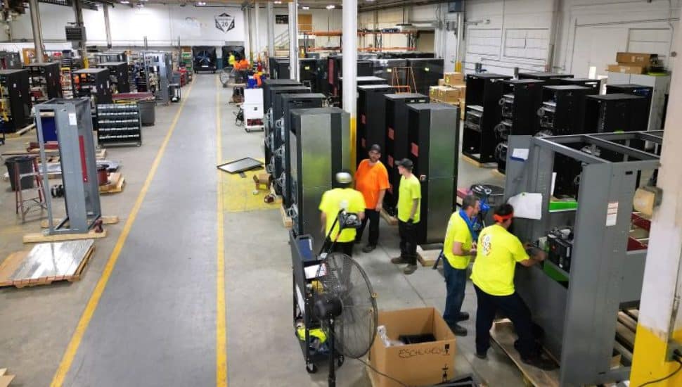 DVM Power data center factory.