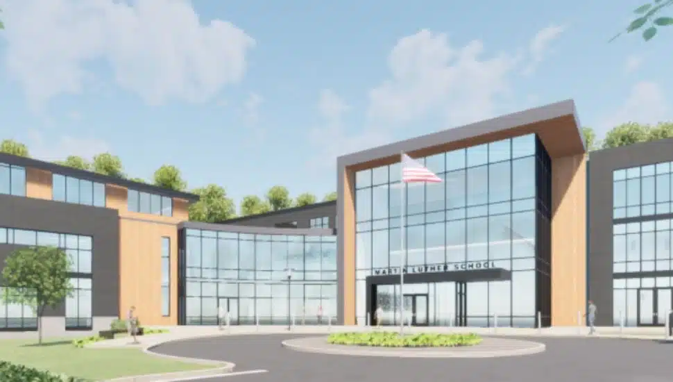 Martin Luther School rendering.