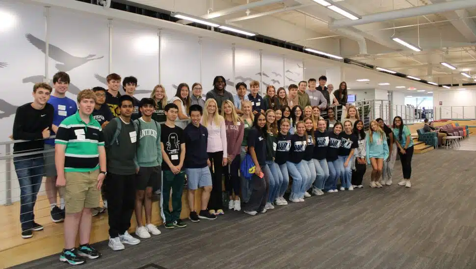 Group of Youth Leadership program students.