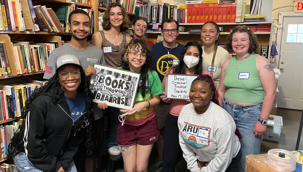 Books Through Bars group of people.