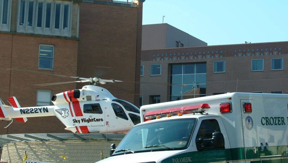 Closed Crozer-Chester Medical Center in Upland.
