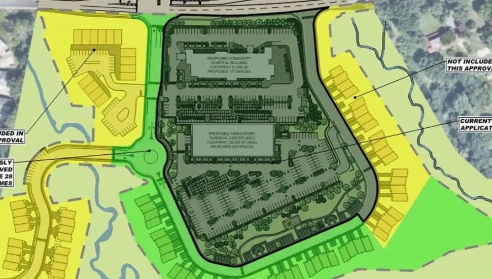Springfield Microhospital map plans.