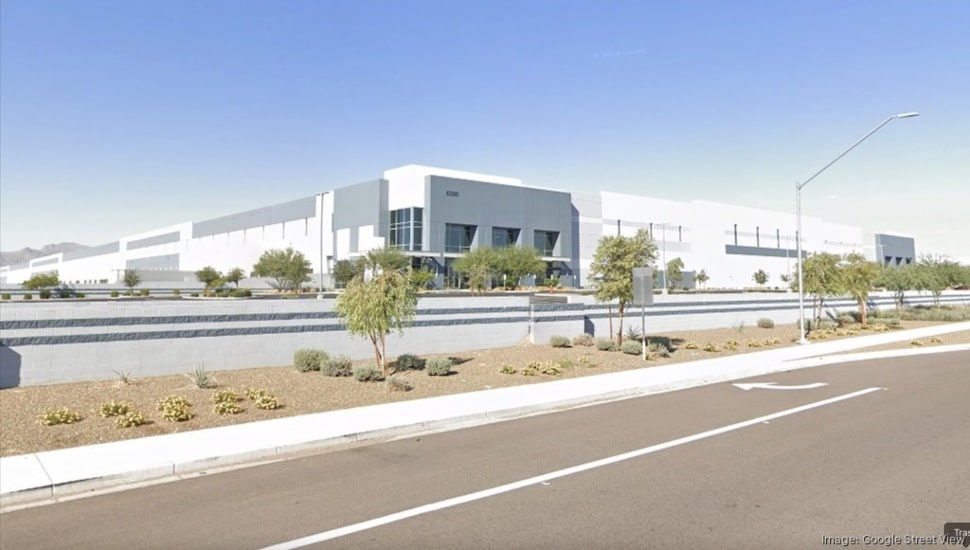 Phoenix industrial complex in desert.