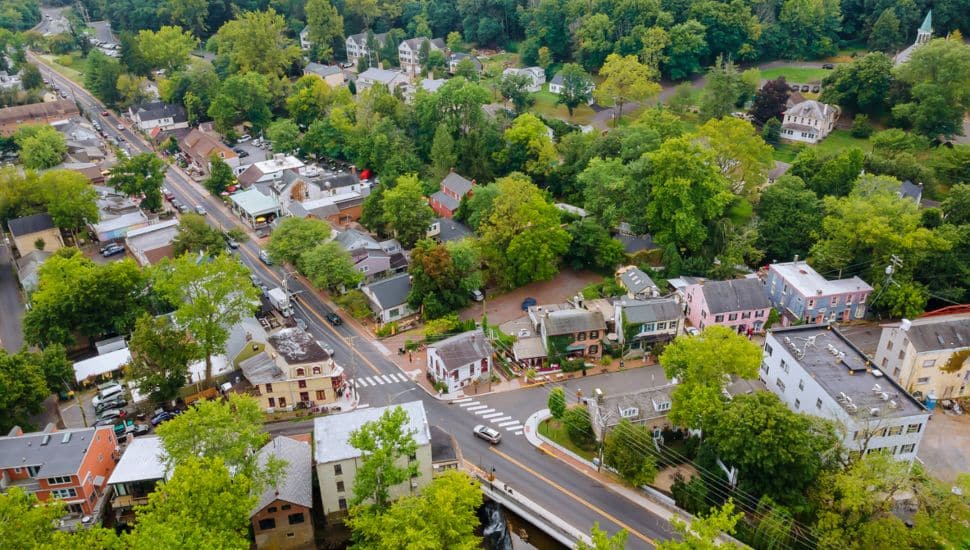 New Hope town view.