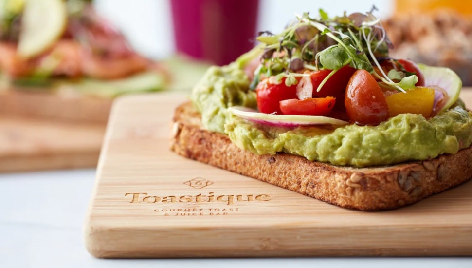 Avocado sandwich.