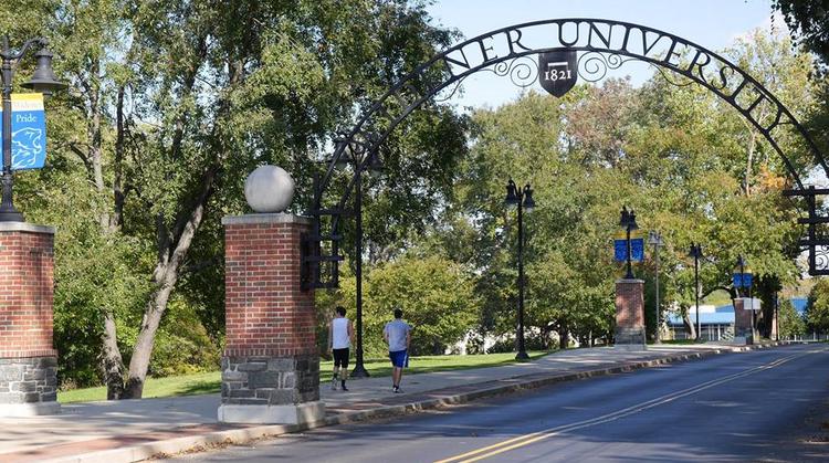 Entrance to Widener University.